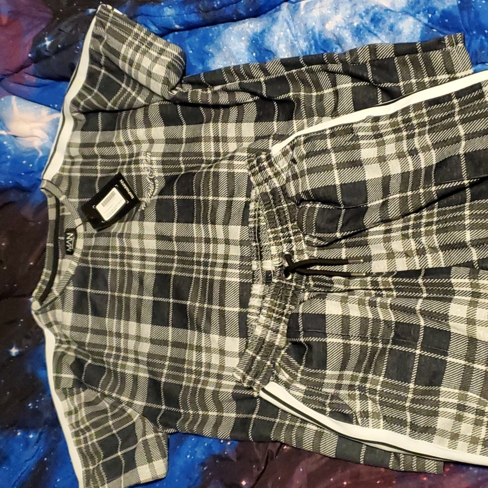 Boohooman Short Short set